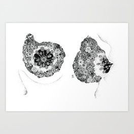 Breast Art Prints to Match Any Home's Decor