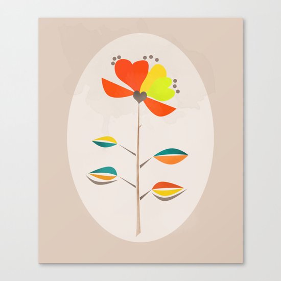 Fantasy . Flower . Canvas Print