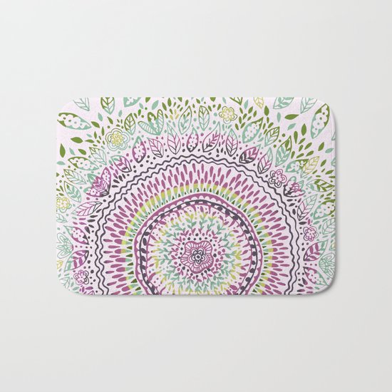 Intricate Spring Bath Mat