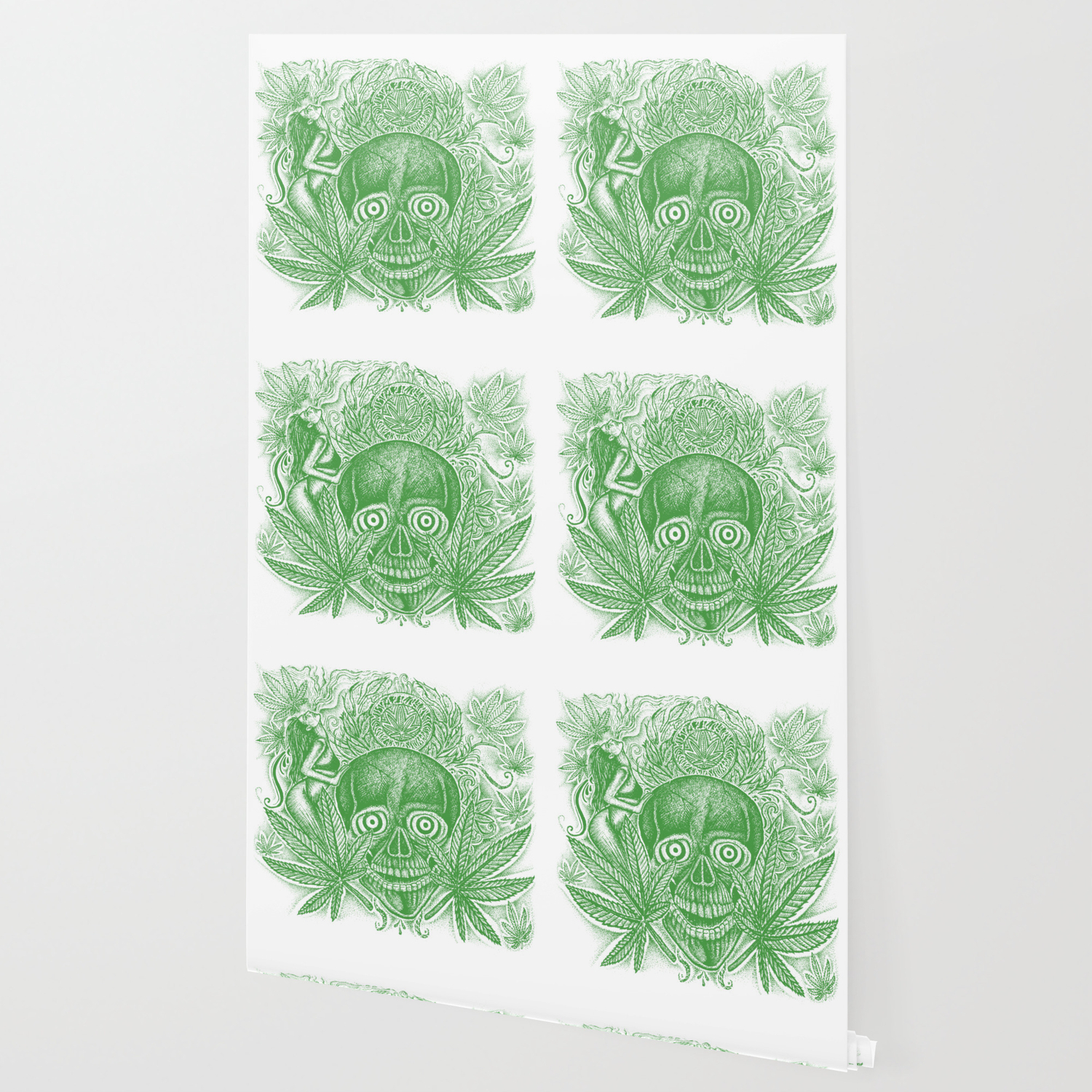 Pothead Wallpaper By Inkzella Society6