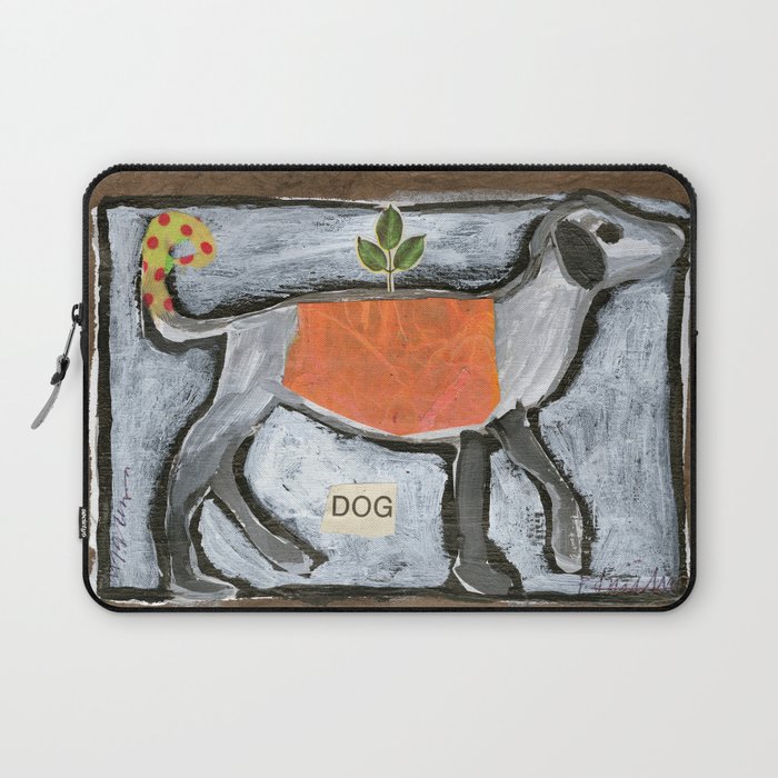 Orange Dog Laptop Sleeve