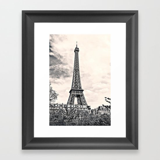 Another Eiffel Tower Photo Framed Art Print