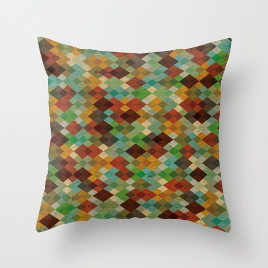 Deckled Formation Throw Pillow