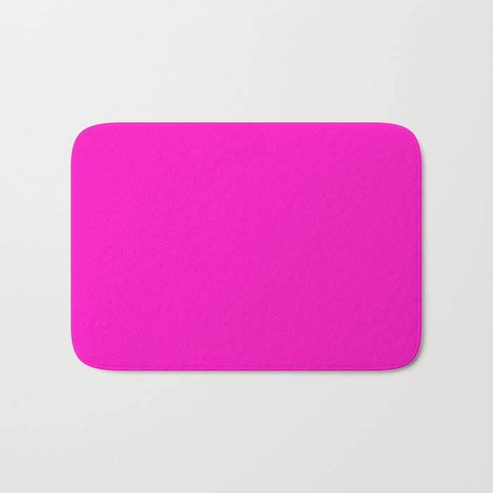 Hot Pink Bath Mat