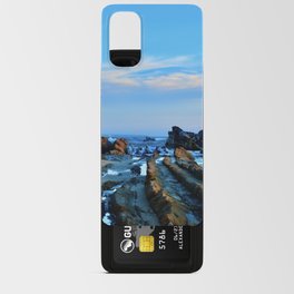 Sunrise on the rocks Bermagui Android Card Case