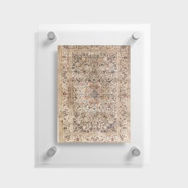 Silk Esfahan Persian Carpet Print Floating Acrylic Print
