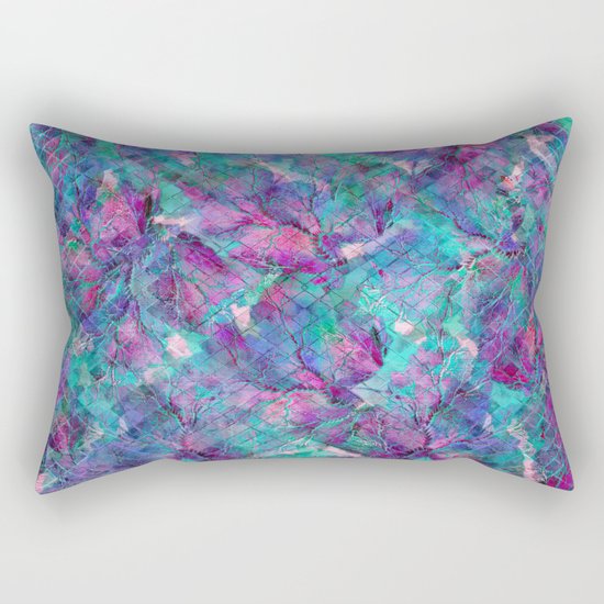 Frozen Leaves 2 Rectangular Pillow