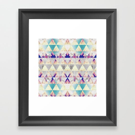 A Sea Flower Framed Art Print
