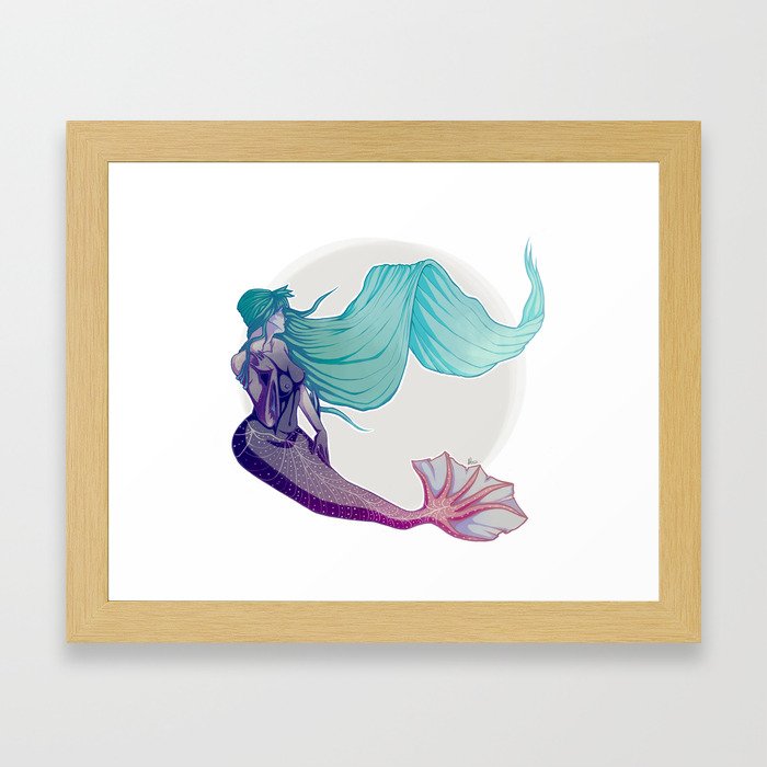 mermaid Framed Art Print