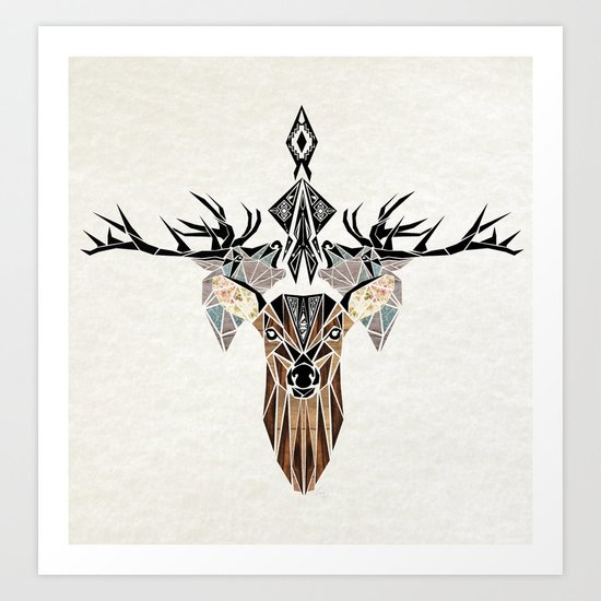 deer's love Art Print