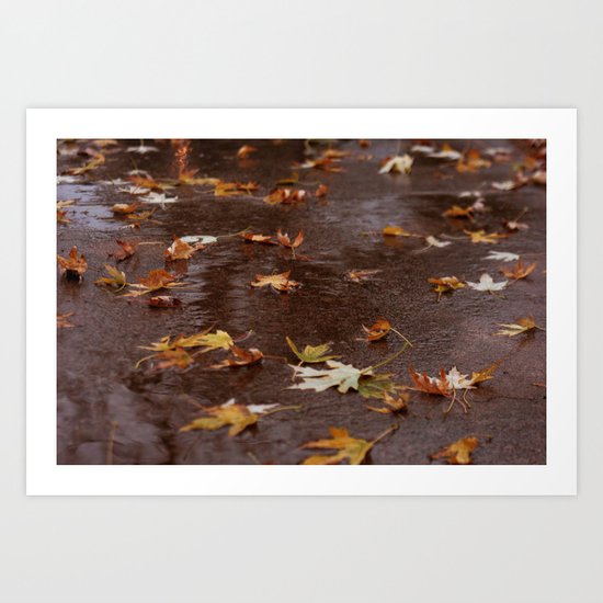 november. Art Print