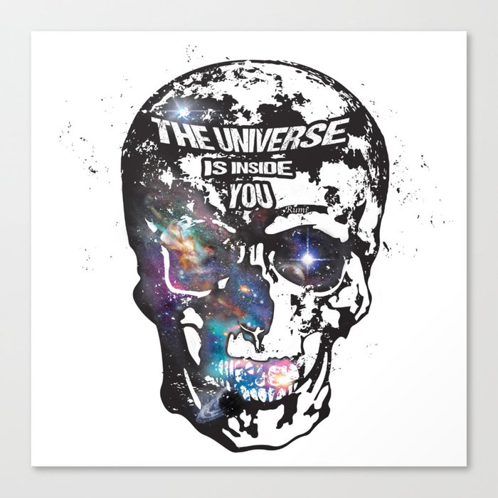 The Universe is Inside You Canvas Print