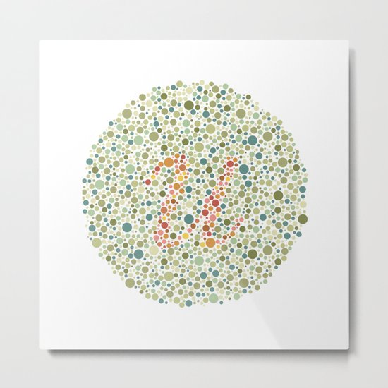 Transatlantic Colour Blindness Metal Print