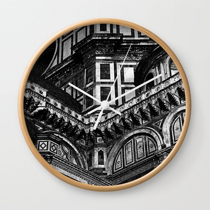 Arquitectonic game of Dumo di Florence Wall Clock