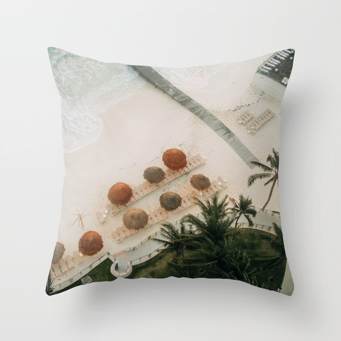 The getaway Throw Pillow