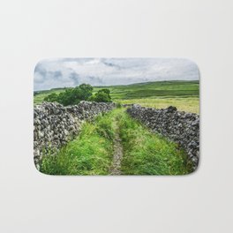 Great Britain Photography - Beautiful Trail In A National Park Bath Mat