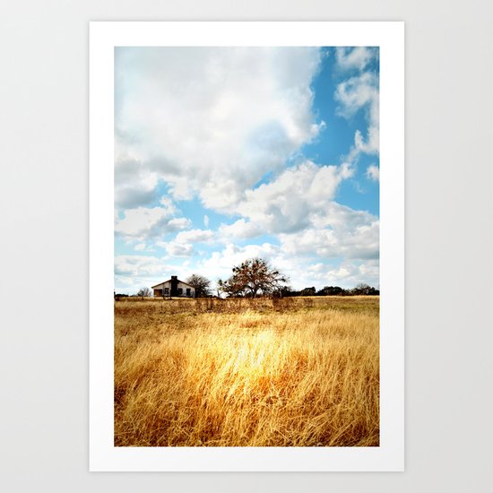 the homestead. Art Print