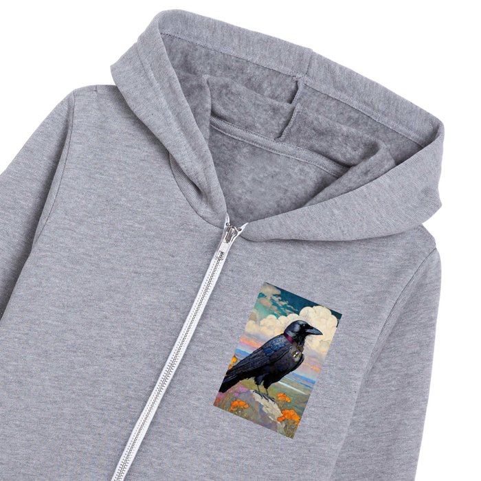 A Kind Crow Kids Zip Hoodie