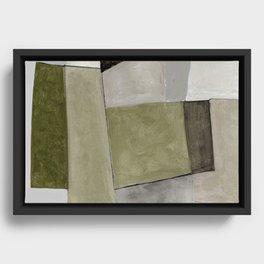Sage Framed Canvas