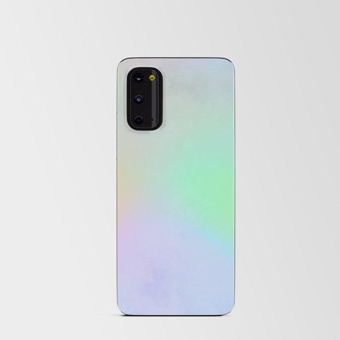 Rainbow watercolor background Android Card Case