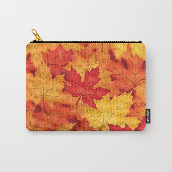 Autumn leaves #10 Carry-All Pouch