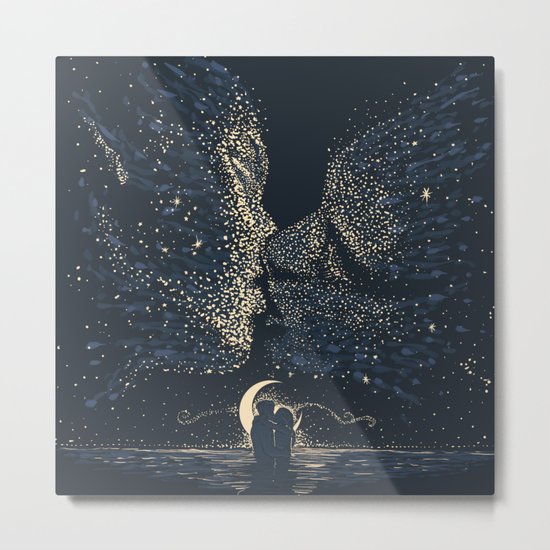 Star Crossed Metal Print