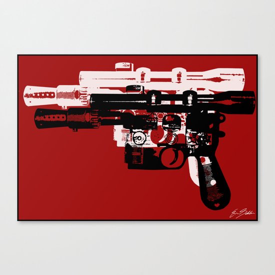 Blaster II Canvas Print