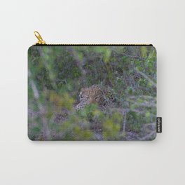 Leopard Staring Contest Carry-All Pouch