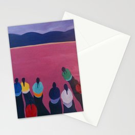 Purple Mountains Stationery Card