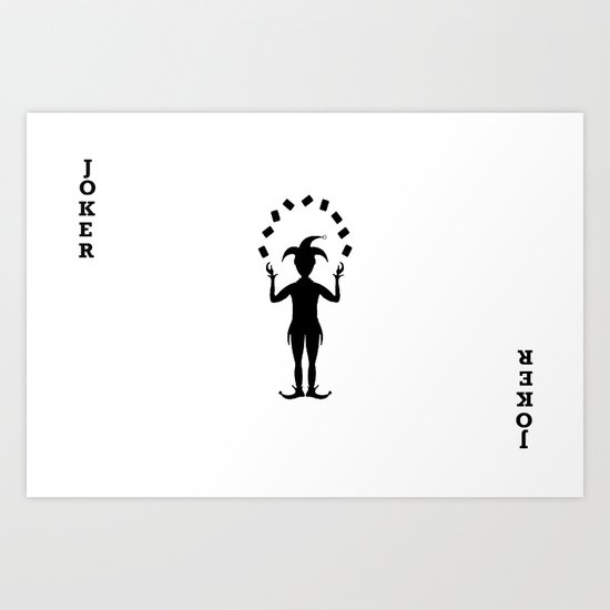 joker Art Print
