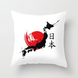 Japan Throw Pillow