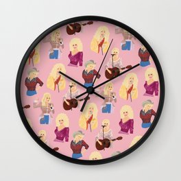 Here You Come Again Wall Clock