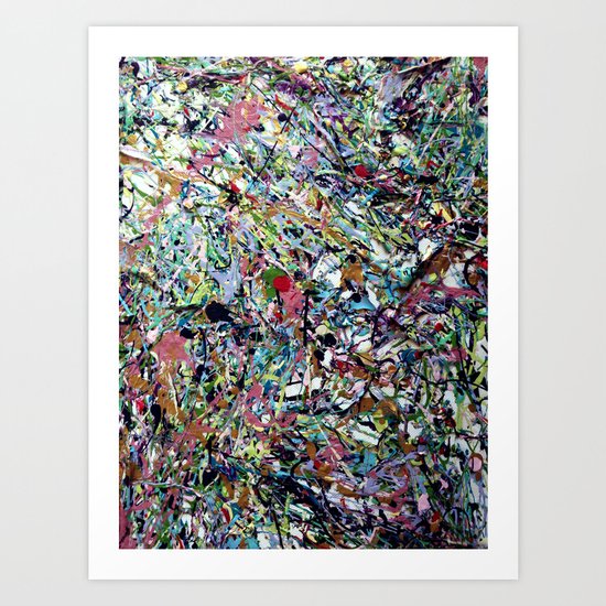 After Pollock Art Print