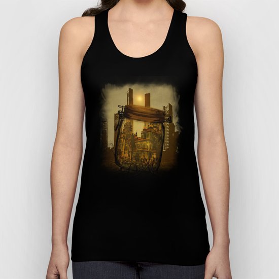 The last vintage city. Unisex Tank Top