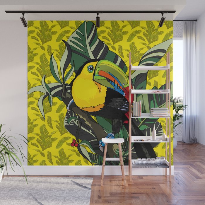 bird toucan Wall Mural