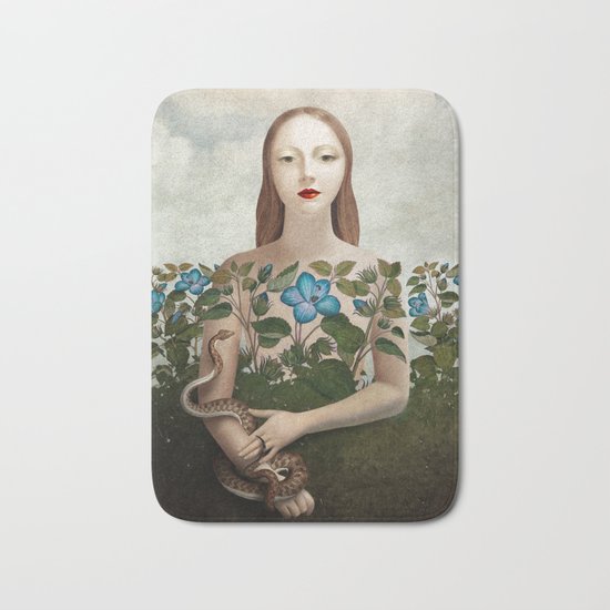 Eva and the Garden Bath Mat
