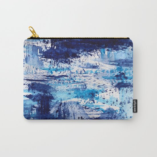 Blue passion || watercolor Carry-All Pouch