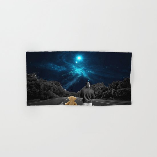 Nebulea and Teddy Hand & Bath Towel