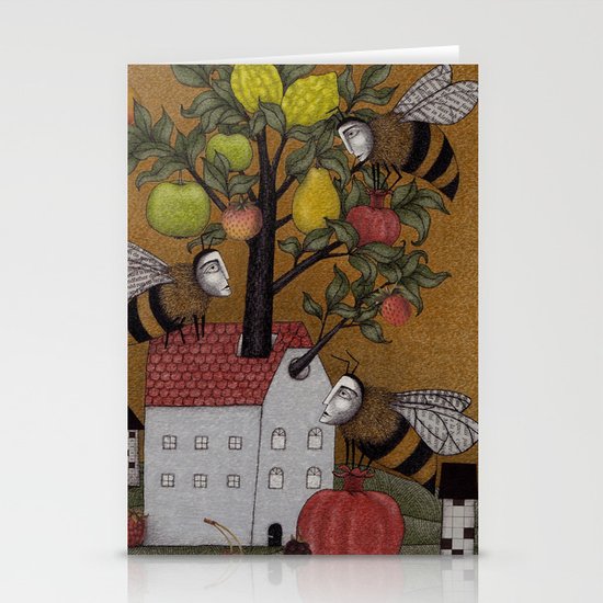 We need the BEE! Stationery Cards