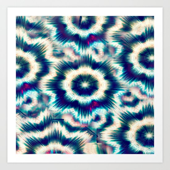 Flakes Art Print