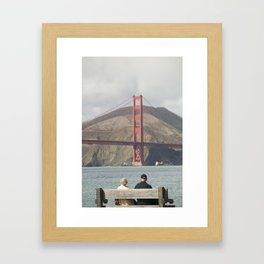 Solid Framed Art Print | Love, Photo, Architecture, People 