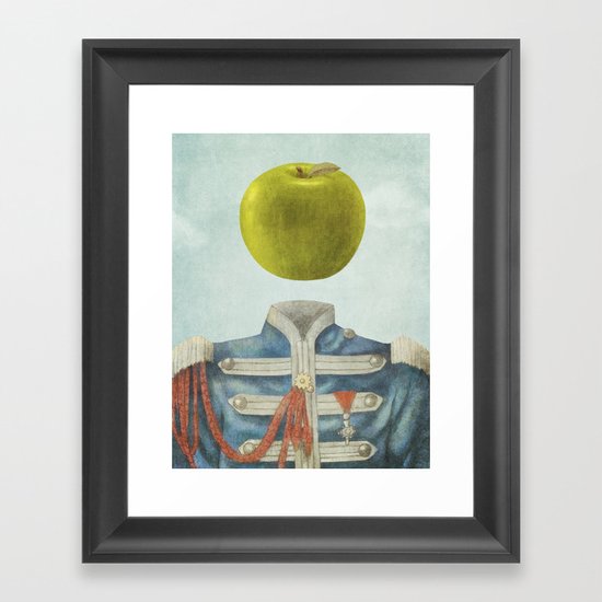 Sgt. Apple Framed Art Print