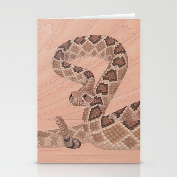 Western Diamondback Rattlesnake Stationery Cards