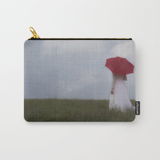 Red and White I Carry-All Pouch