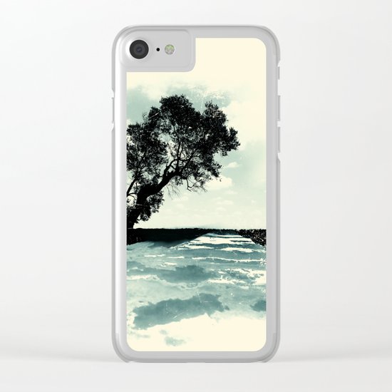 Sea of Clouds Clear iPhone Case