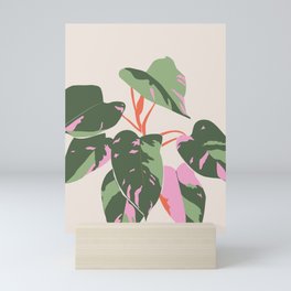 Boho Tropical Plants Mini Art Print
