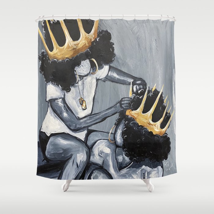 Naturally Queens I Shower Curtain