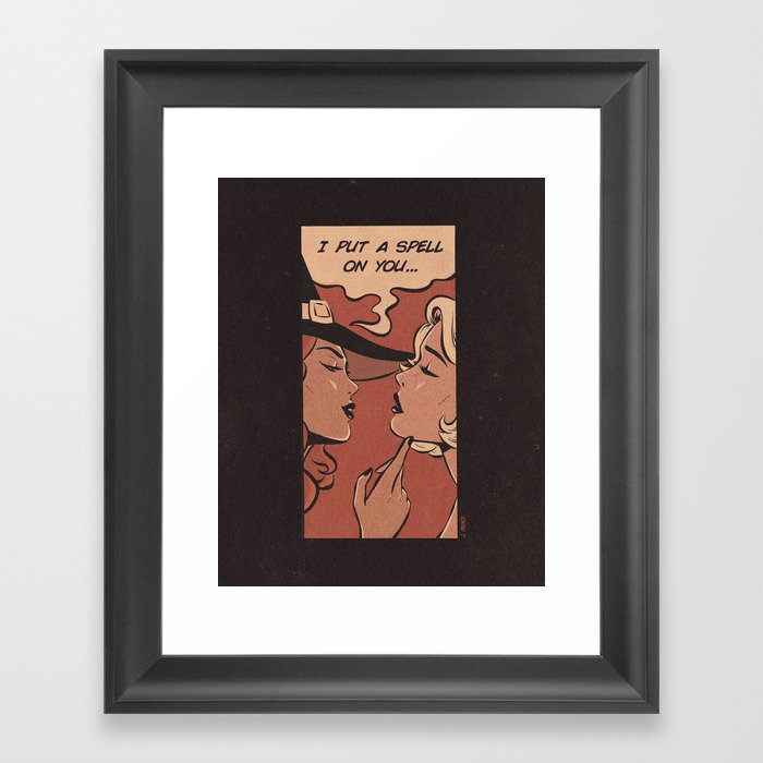 witching hour Framed Art Print