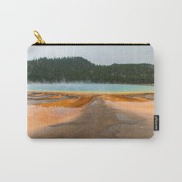 Grand Prismatic Spring Yellowstone National Park, Landscape Nature Photography Abstract Carry-All Pouch