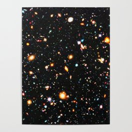 Hubble Extreme Deep Field High Resolution Poster